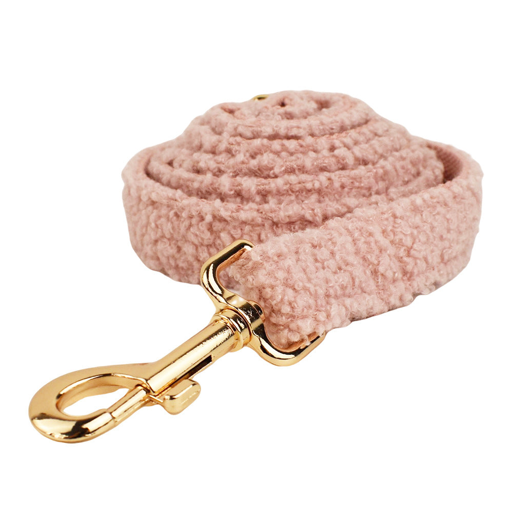 hundkoppel puffigt rosa 